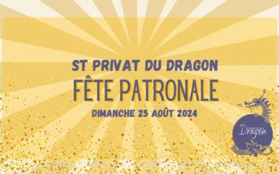 Fête Patronale le 25 août 2024