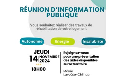 OPAH – Réunion d’information publique