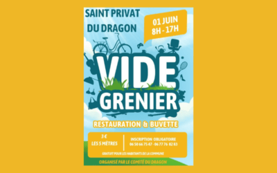 Vide Grenier le 1er juin 2025