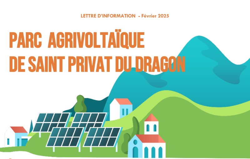 Parc agrivoltaïque de Saint-Privat-du-Dragon